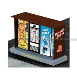    Lionel O Gauge Kiosk w/3 Illuminated Vending Machines Toys & Games