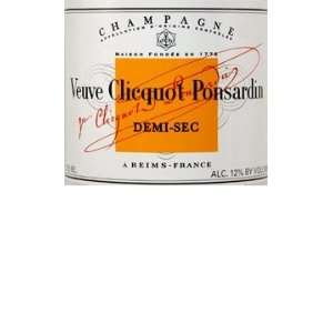  Veuve Clicquot Champagne Demi Sec NV 375 mL Half Bottle 