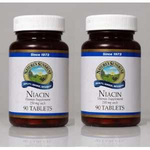 Nature,s sunshine Niacin Vitamin Supplement for Circulatory, Nervous 