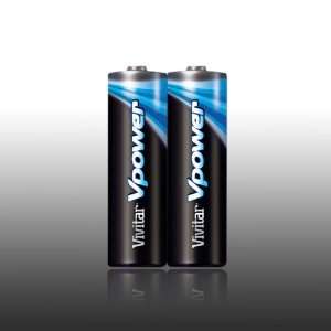  Vivitar AA Lithium Batteries, 2 pack
