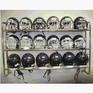  Football Storage   Wall Mounted Helmet Rack Sports 