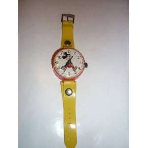   1970s Marx Toys Mickey Mouse Childrens Wind up Watch 
