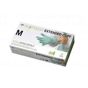 Medline MDS195184 Aloetouch Nitrile Chemo Glove, Exam Aloe,12,pf,sm 