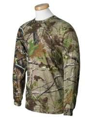 Code V Officially Licensed Realtree Camouflage Long Sleeve T Shirt 